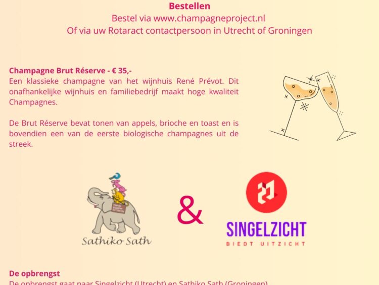 Champagne poster Rotaract dec 23